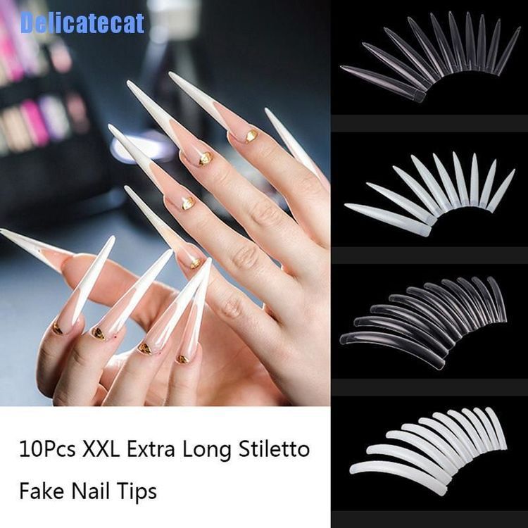 No. 6 - OEM Móng Tay Giả Nhám Siêu Dài - 1