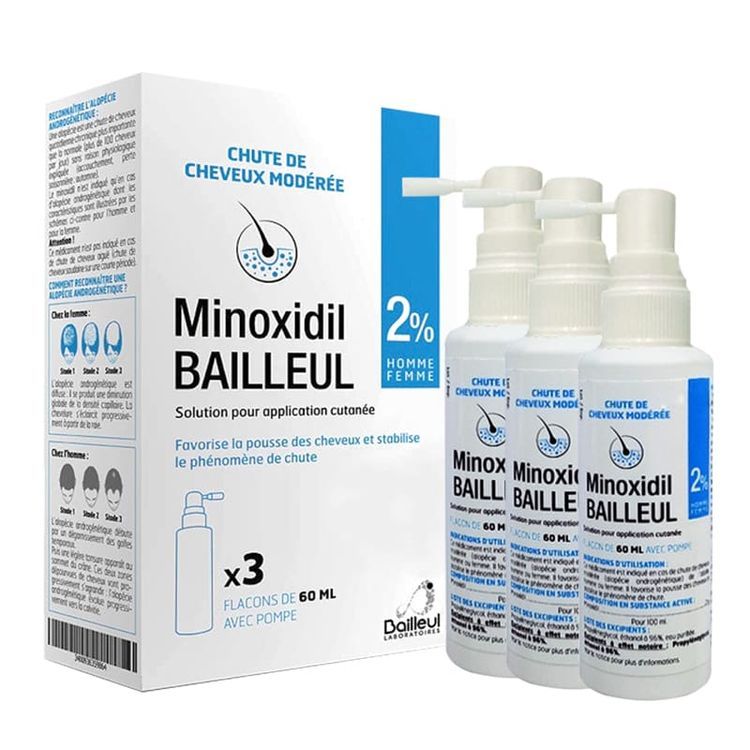 No. 1 - Xịt Giảm Rụng Tóc Minoxidil Bailleul 5% - 3