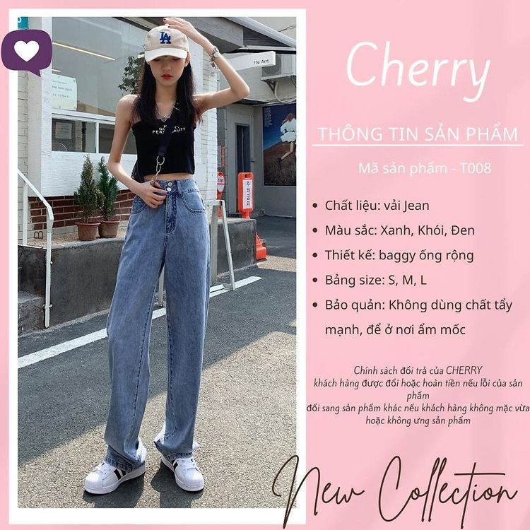 No. 7 - Quần Jeans Ống Rộng T008 - 4