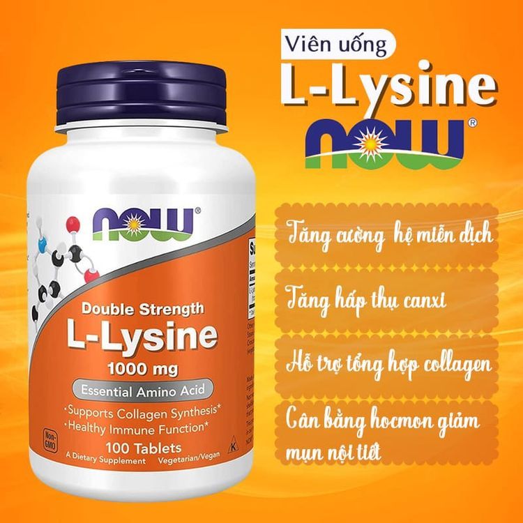 No. 2 - Double Strength L-Lysine 100 viên - 3