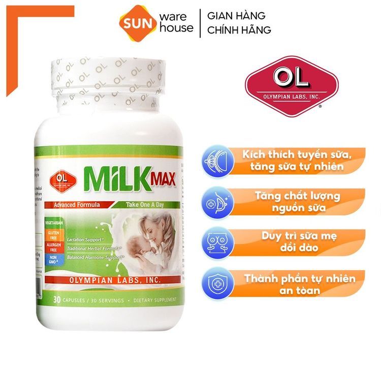 No. 6 - Viên Uống Lợi Sữa Olympian Labs Milk Max - 6