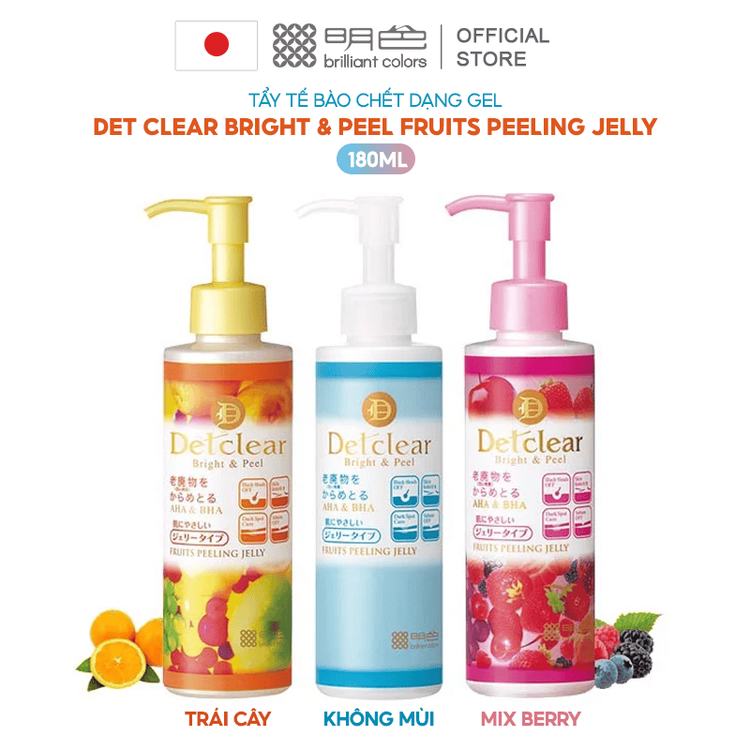 No. 4 - Gel Tẩy Tế Bào Chết Detclear Meishoku Bright & Peel - 4