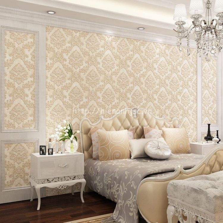 No. 6 - Giấy Dán Tường 3D Hoa Văn In Nổi - 5