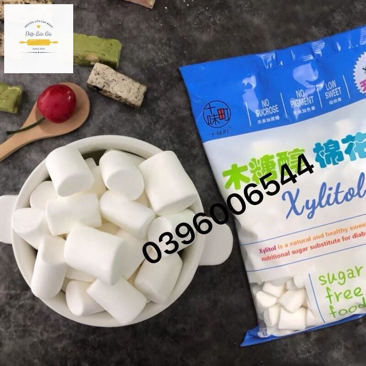 No. 5 - Kẹo Marshmallow Đường Ăn Kiêng Xylitol - 2