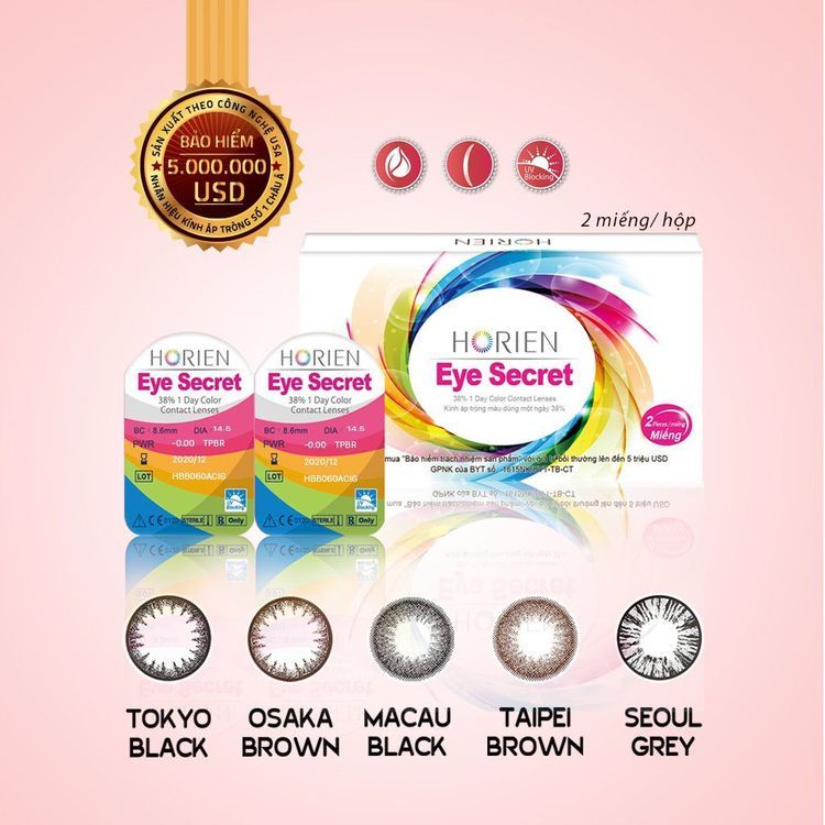 No. 2 - Kính Áp Tròng Màu Dùng 1 Ngày Eye Secret - 2