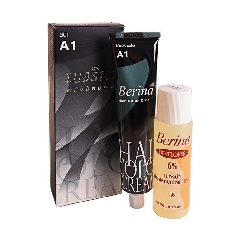 No. 7 - Thuốc Nhuộm Tóc Berina Hair Colour Cream A1 - 4