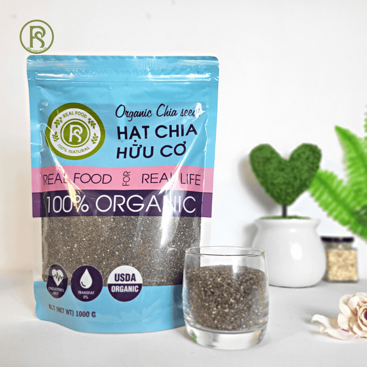 No. 8 - Hạt Chia Đen Hữu Cơ Real Food - 6