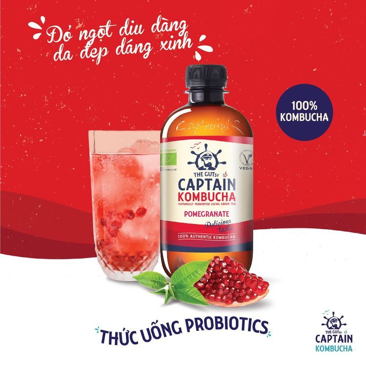 No. 1 - Trà Dưỡng Sinh Hữu Cơ Captain Kombucha - 4