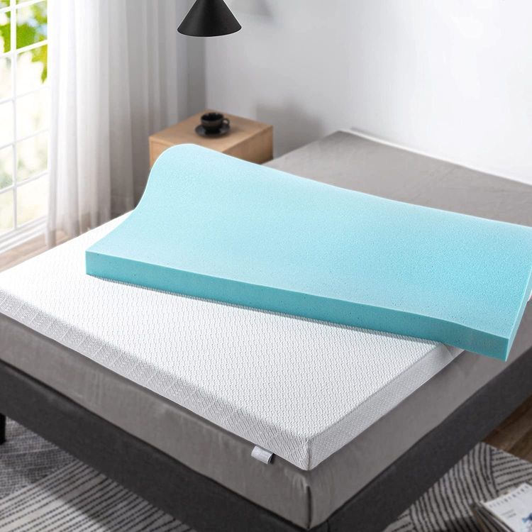 No. 3 - Topper Zinus Memory Foam Siêu Mát Bọc Vải Giảm Nhiệt - 2