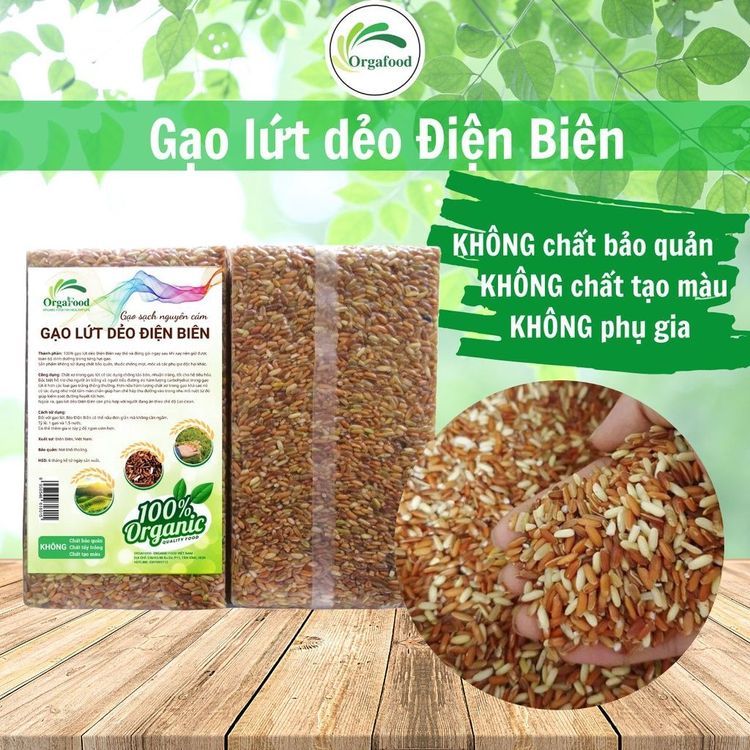 No. 6 - Gạo Lứt Đen Dẻo Điện Biên Orgafood - 6