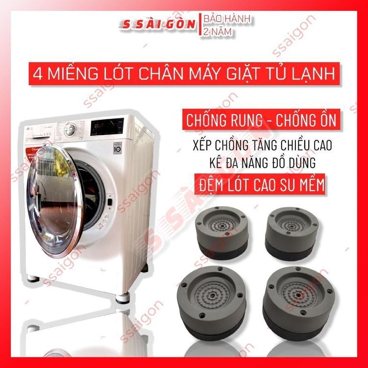 No. 8 - Chân Máy Giặt 4 Trụ Rời - 3