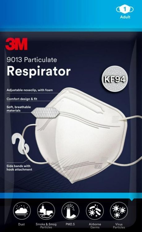 No. 4 - Khẩu Trang Trắng 3M 9013 - 1