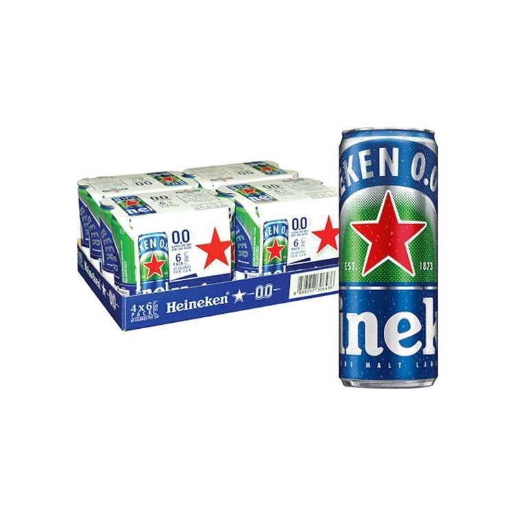 No. 1 - Bia Lon Heineken 0.0 - 1