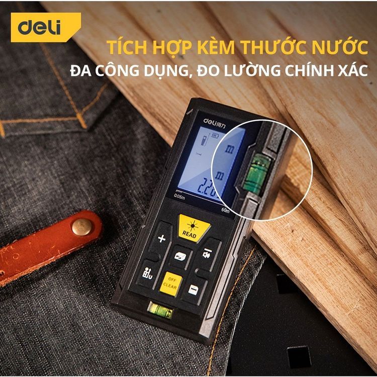 No. 7 - Thước Đo Laser DeliEDL4168 - 5