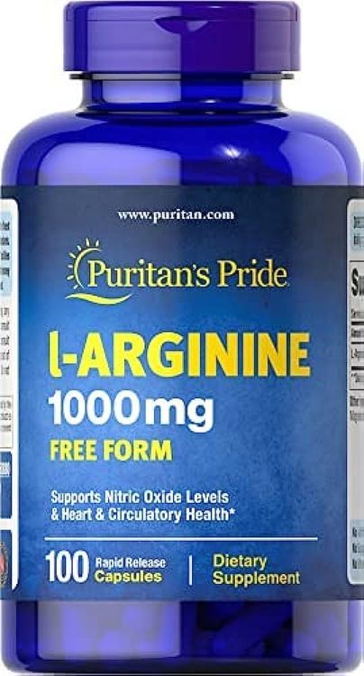 No. 1 - Puritan's Pride L-Arginine 1000mg - 5