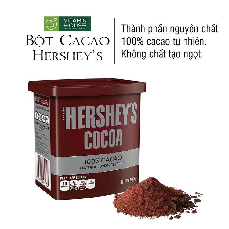 No. 2 - Bột Cacao Nguyên Chất Hershey's - 1