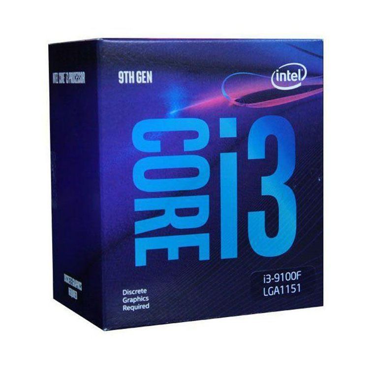 No. 6 - CPU Máy Tính Intel Core i3 9100F - 1