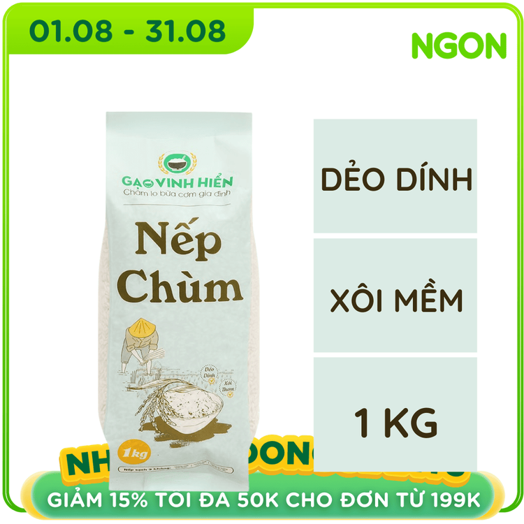 No. 8 - Gạo Nếp Chùm Vinh Hiển - 2