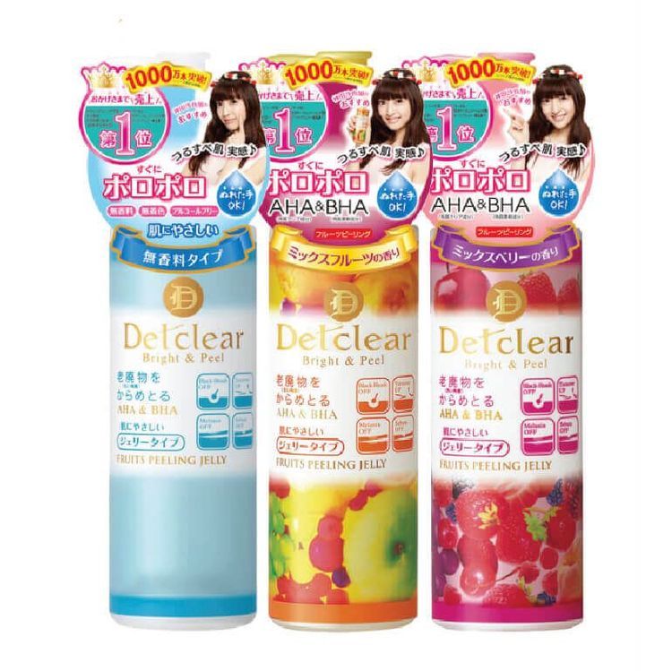 No. 4 - Gel Tẩy Tế Bào Chết Detclear Meishoku Bright & Peel - 1