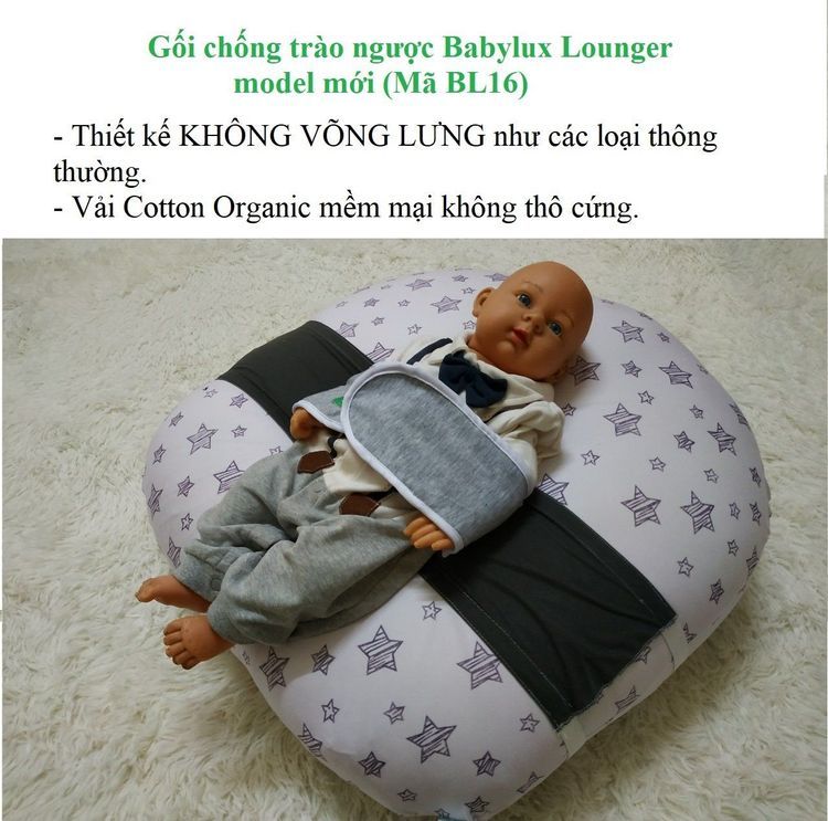 No. 6 - Gối Chống Trào Ngược Cho Bé Babylux Lounger - 2