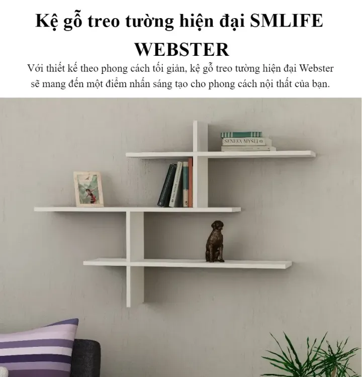 No. 5 - Kệ Treo Tường SMLIFE Webster - 3