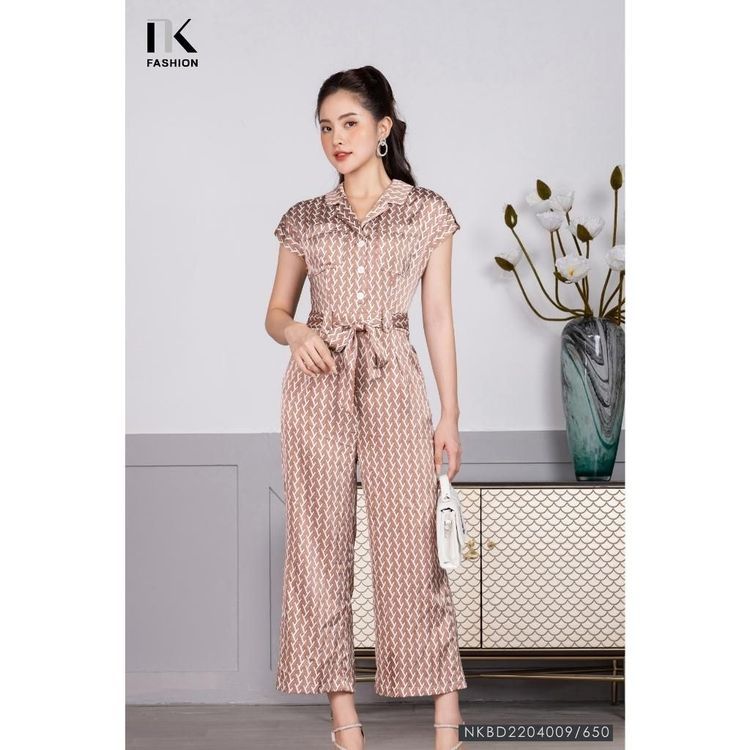 No. 6 - Jumpsuit Đũi Cá Tính NK Fashion - 6