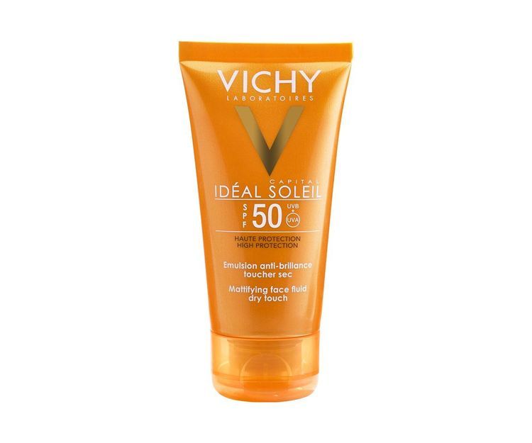 No. 4 - Kem Chống Nắng Phổ Rộng Vichy Ideal Soleil SPF 50Mattifying Face Fluid Dry Touch - 1