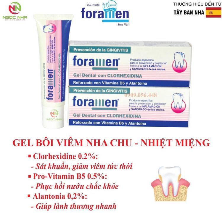 No. 6 - Gel Bôi Nhiệt Miệng Foramen Gingivitis - 2