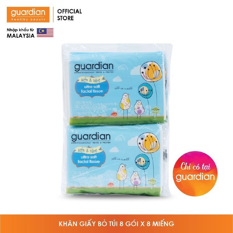 No. 9 - Khăn Giấy Bỏ Túi Siêu Mềm Guardian Ultra Soft Mini - 4