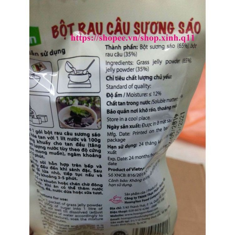 No. 1 - Bột Rau Câu Sương Sáo Rovin - 4