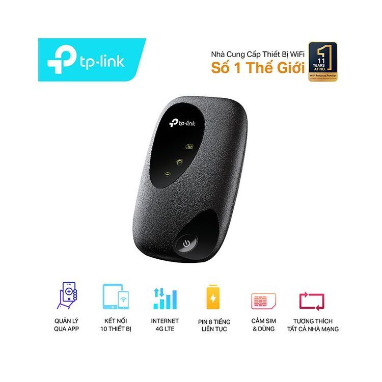 No. 2 - Cục Phát Wi-Fi Không Dây TP-Link M7200M7200 - 1