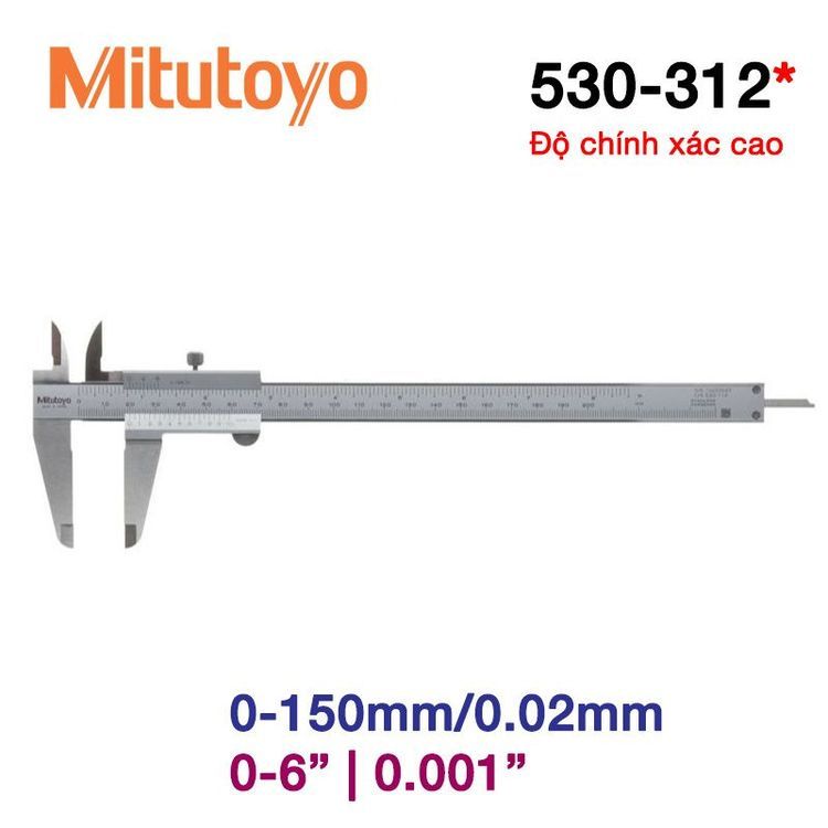 No. 4 - Thước Cặp MITUTOYO 530-312 - 2