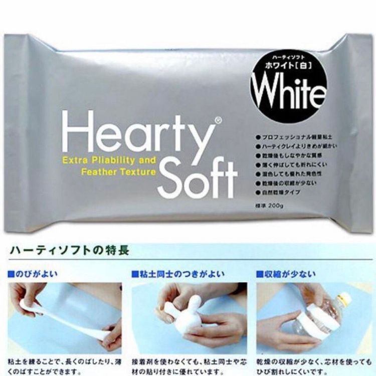 No. 1 - Đất Sét Hearty Soft White - 5