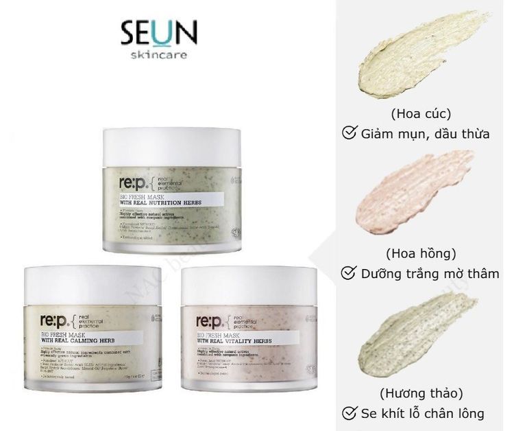 No. 1 - Mặt Nạ Đất Sét Hữu Cơ RE:P - 5