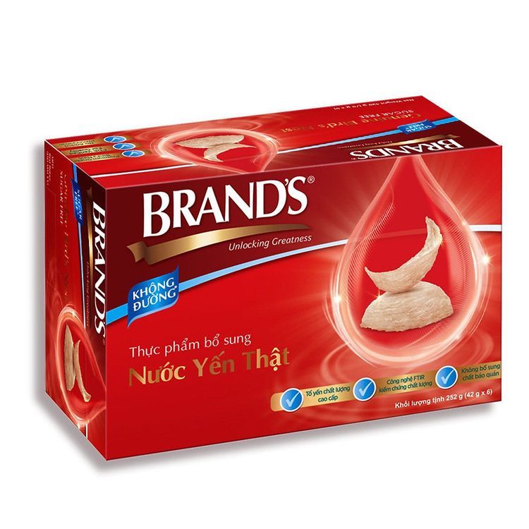 No. 2 - Nước Yến Không Đường Brand's - 4