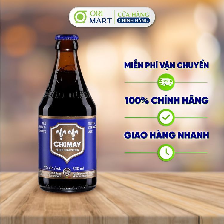 No. 1 - Bia Bỉ Chimay Blue (Lốc 6 Chai, 330ml) - 2