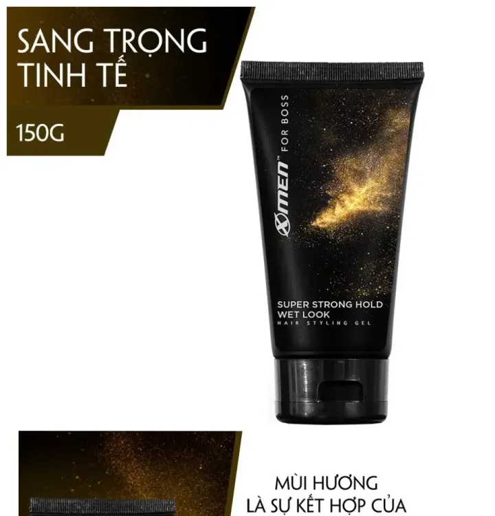 No. 7 - Gel Vuốt Tóc X-Men Super Strong Hold & Wet Look - 3