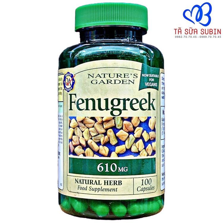 No. 3 - Viên Uống Lợi Sữa Nature’s Garden Fenugreek - 3