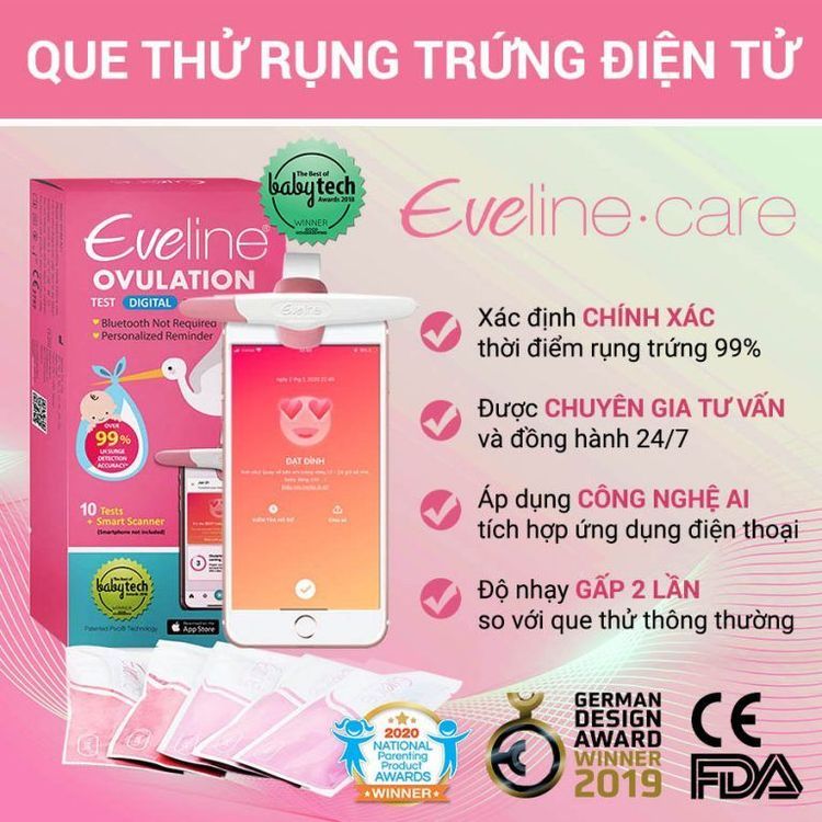 No. 2 - Que Thử Rụng Trứng Điện Tử Eveline Care - 3