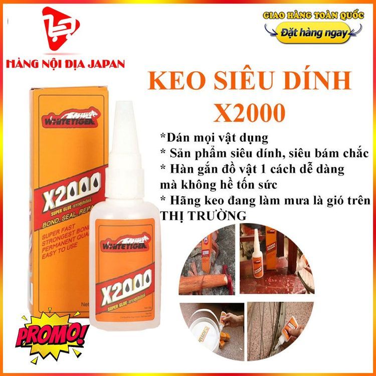 No. 3 - Keo Dán Siêu Dính X2000 - 4