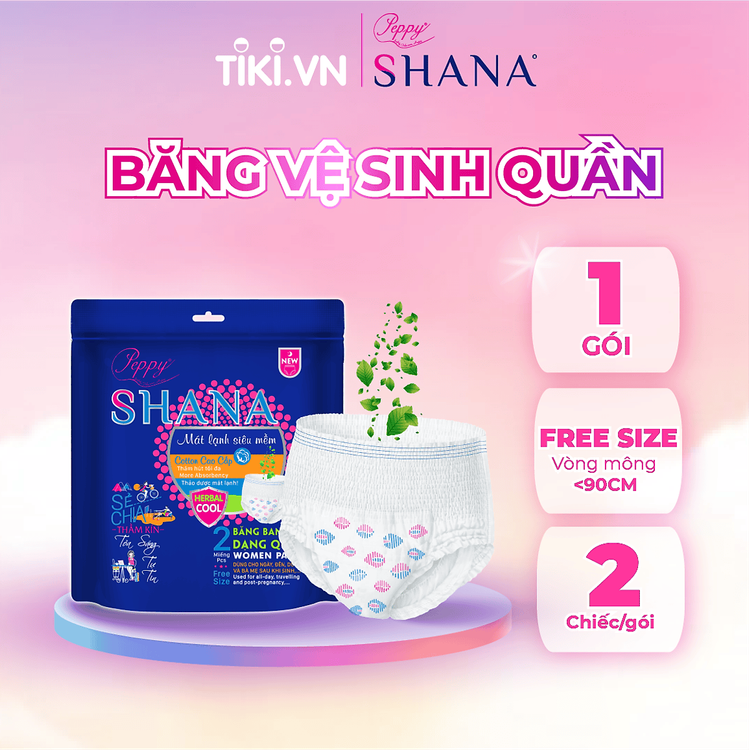 No. 2 - Băng Vệ Sinh Dạng Quần Peppy Shana - 3