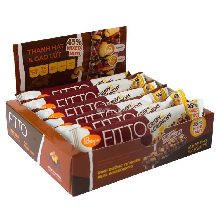 No. 1 - Thanh Hạt FITTO Chocolate Bar - 1