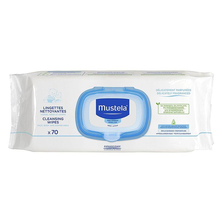 No. 8 - Khăn Giấy Ướt Trẻ Em Mustela Dermo Soothing Wipes - 1