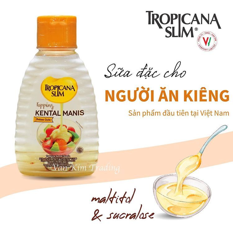 No. 1 - Sữa Đặc Không Đường Tropicana Slim - 1