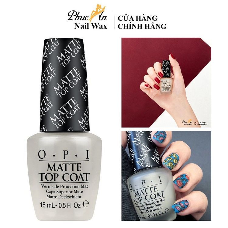 No. 4 - Sơn Móng Top Coat OPI Matte - 3