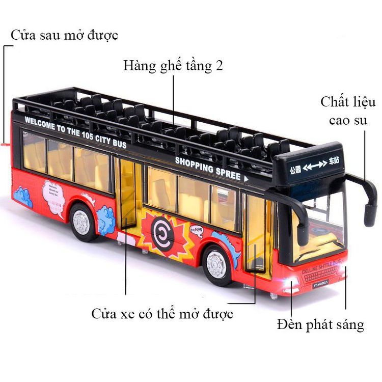 No. 6 - Xe Bus 2 Tầng KAVY - 3