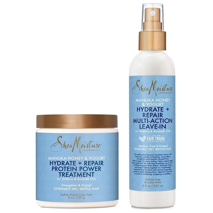 No. 2 - SheaMoisture Manuka Honey and Yogurt Hydrate & Repair Protein-Strong Treatment - 6