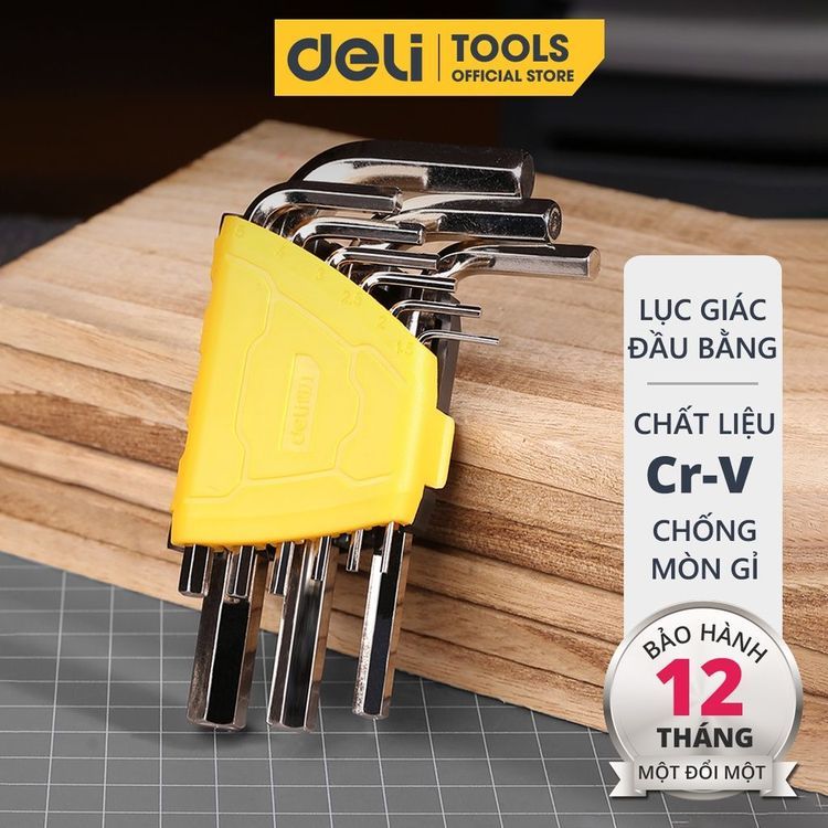 No. 3 - Bộ Lục Giác Đầu Bằng DELI - 3