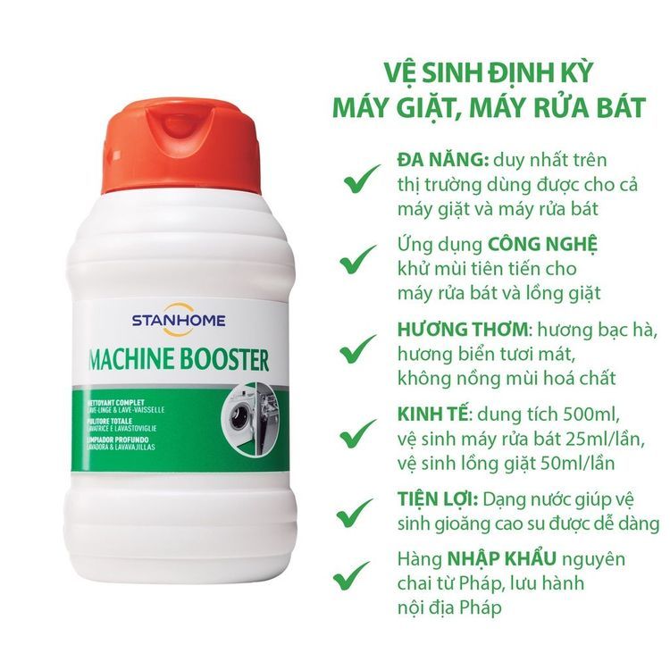 No. 5 - Dung Dịch Vệ Sinh Máy Giặt, Máy Rửa Chén Stanhome - 3