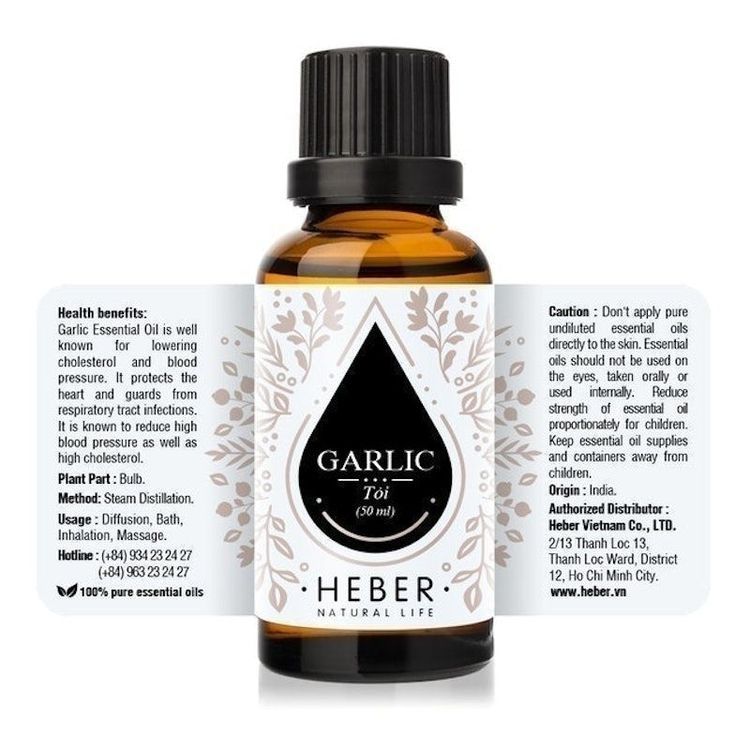 No. 9 - Tinh Dầu Tỏi Garlic Essential Oil10/30/50 ml - 1